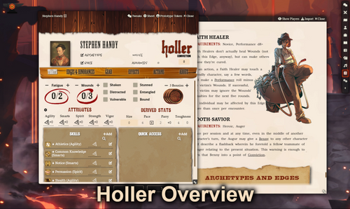Holler: An Appalachian Apocalypse - FoundryVTT