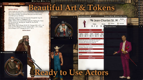 Deadlands Night Train - Foundry VTT
