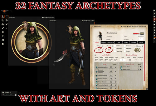 Fantasy Companion (SWADE) - FoundryVTT