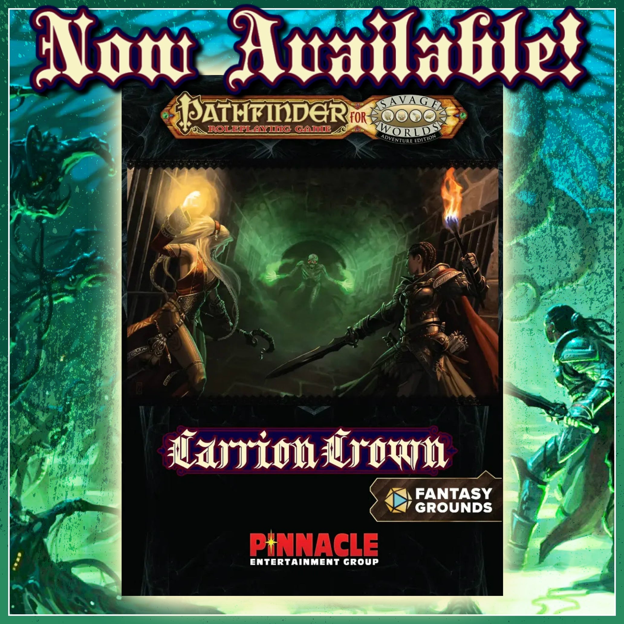 Pathfinder® for Savage Worlds: Carrion Crown – Now on Steam & Fantasy Grounds