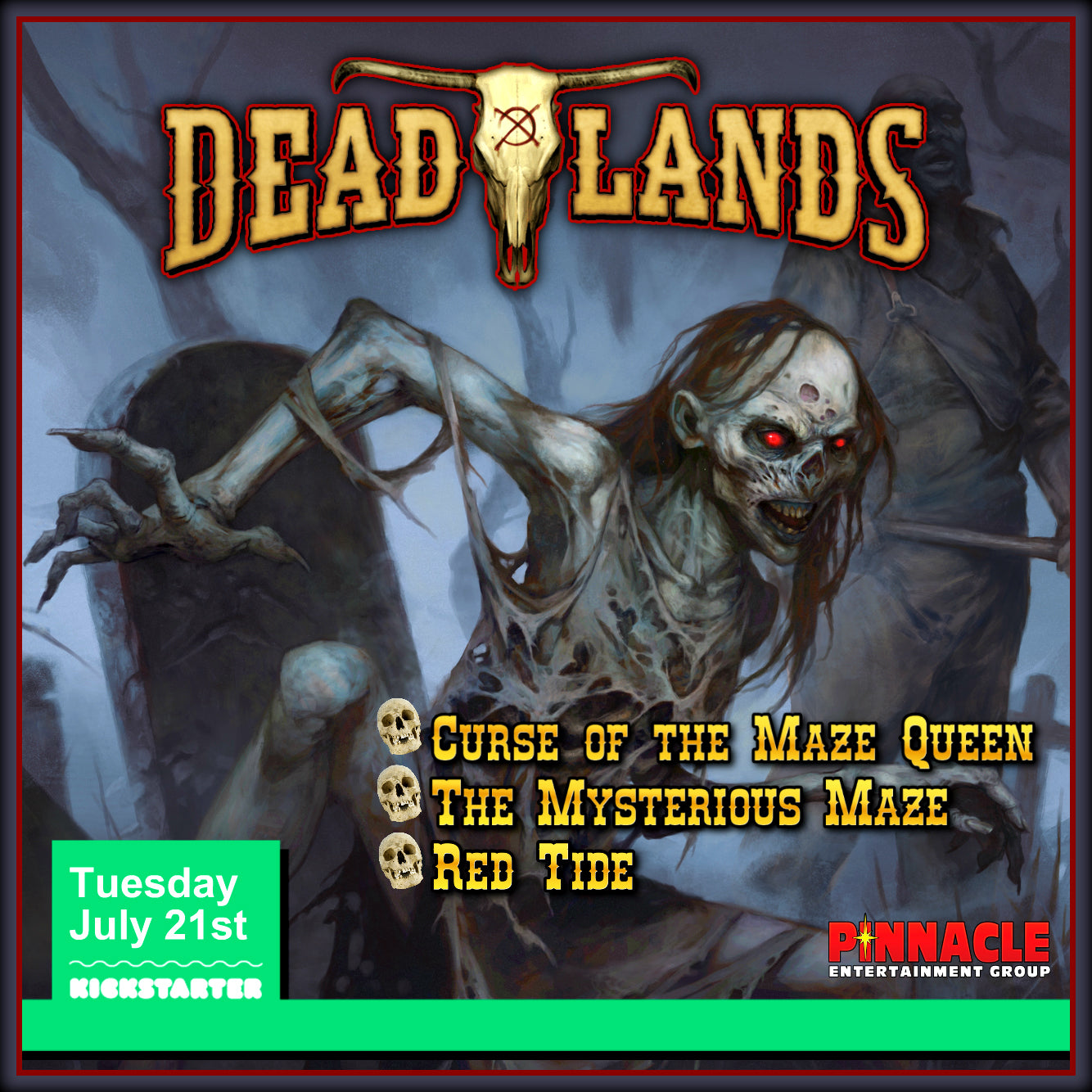 Explore the Great Maze in Our Next Big Kickstarter for Deadlands: The Weird West