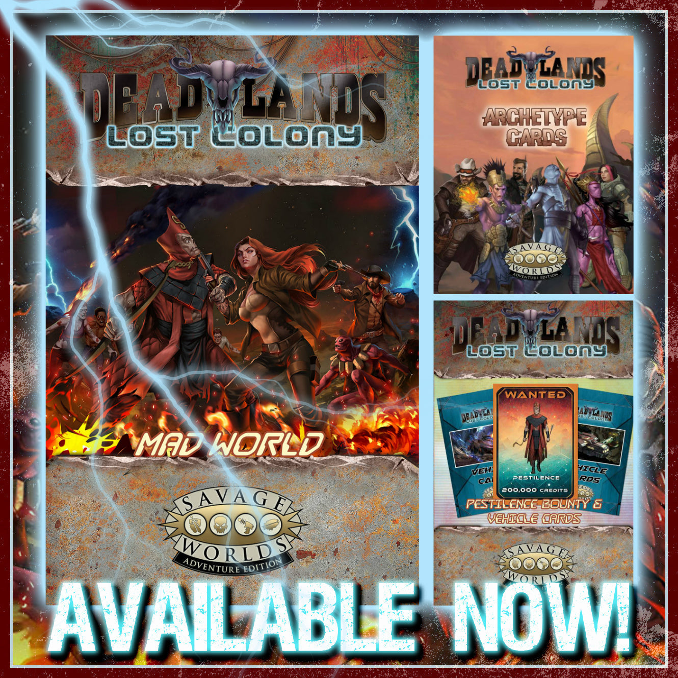 Mad World for Deadlands: Lost Colony—Now Available!