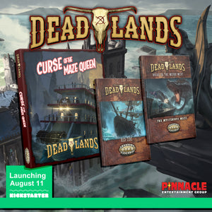 Our Kickstarter for Deadlands: Mysterious Maze Launches Next Tuesday!