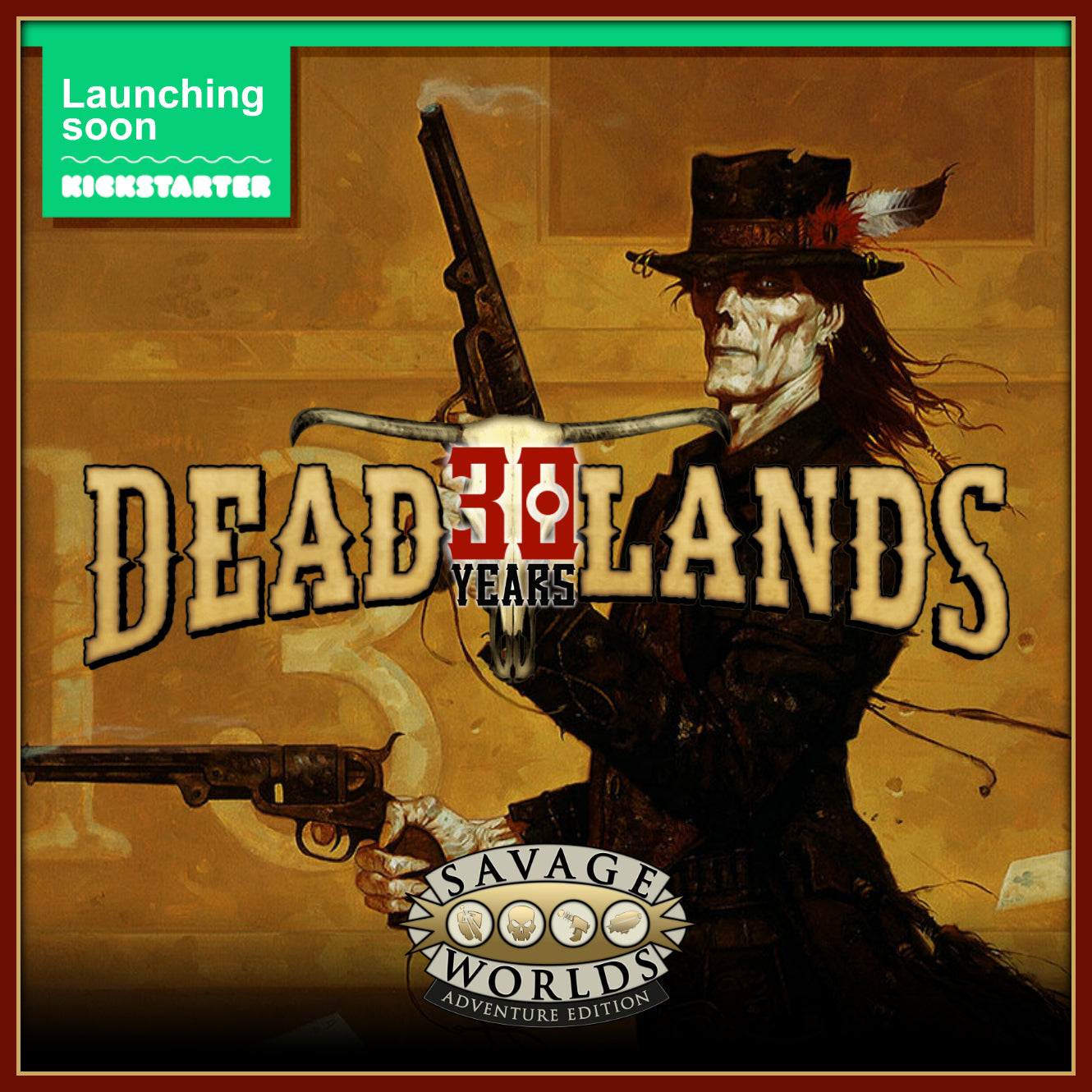 Crowdfunding 30 Years of Deadlands Starting February 3rd