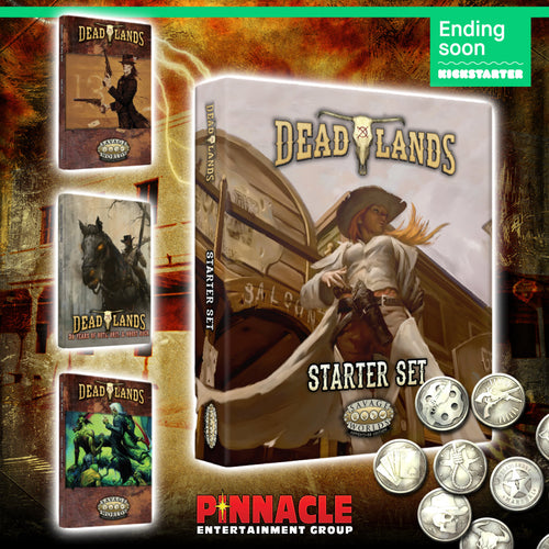 FINAL WEEK! Deadlands 30th Anniversary Celebration Kickstarter!