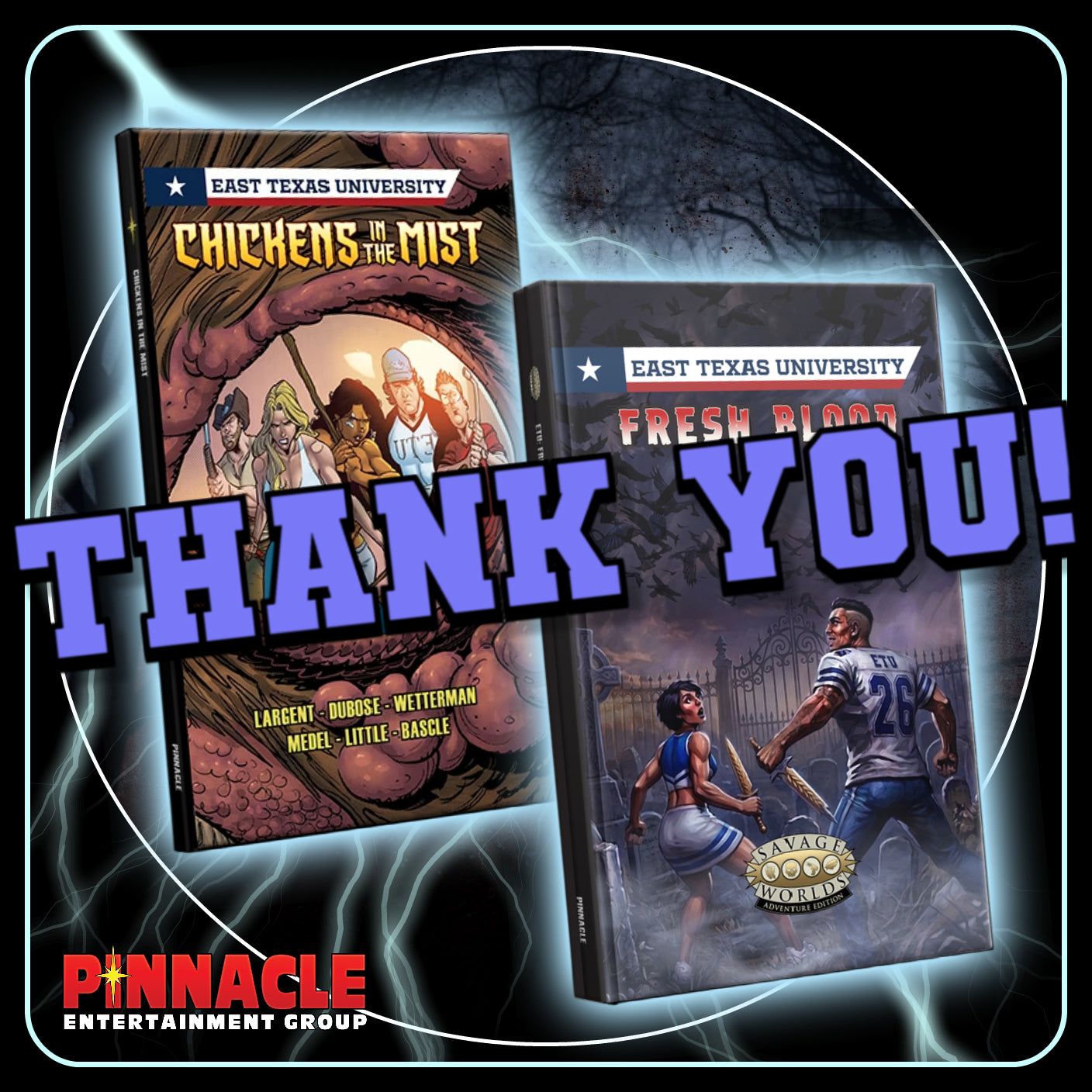 Thanks for Helping Our ETU: Fresh Blood Kickstarter Campaign