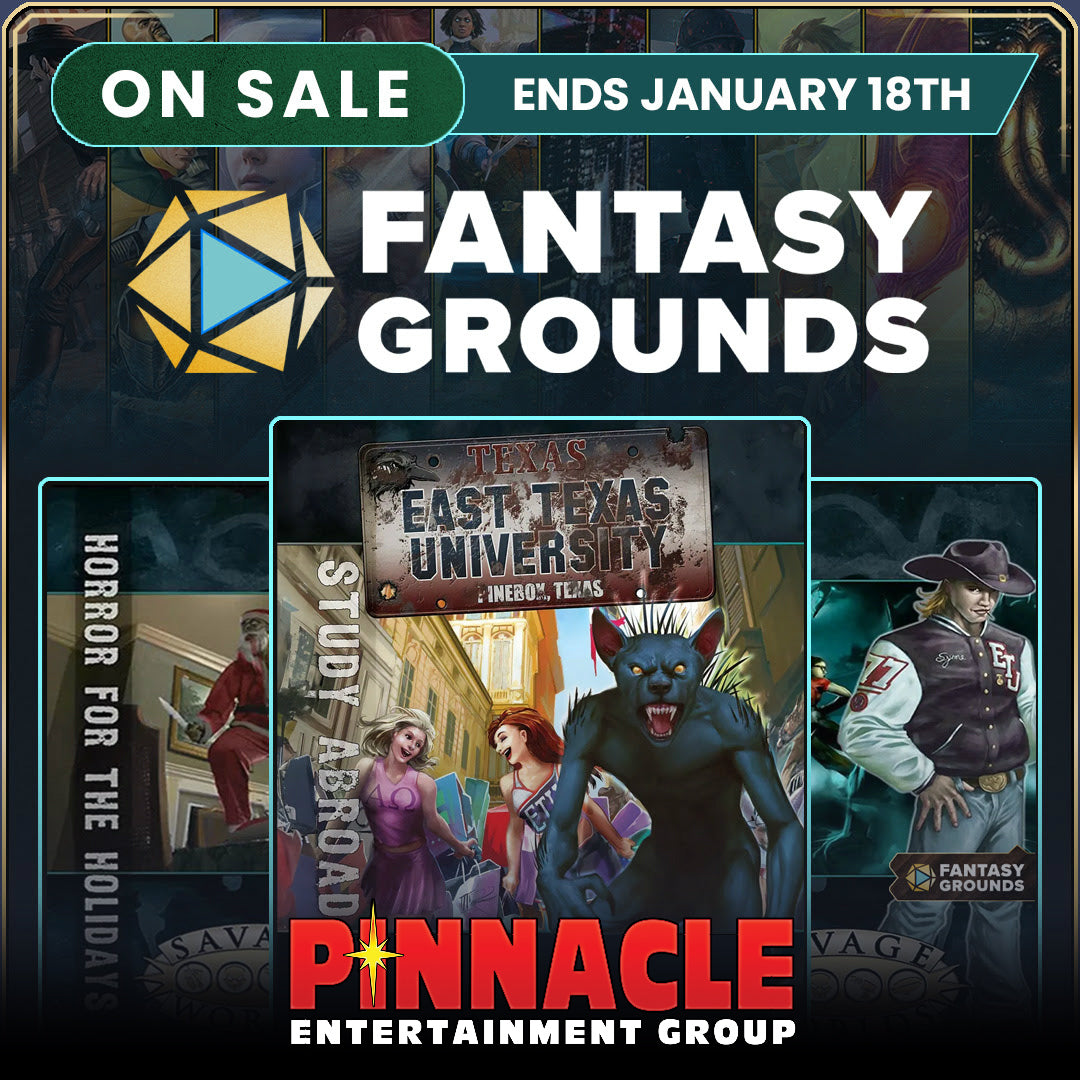 ETU On Sale All Week Long on Fantasy Grounds & Steam