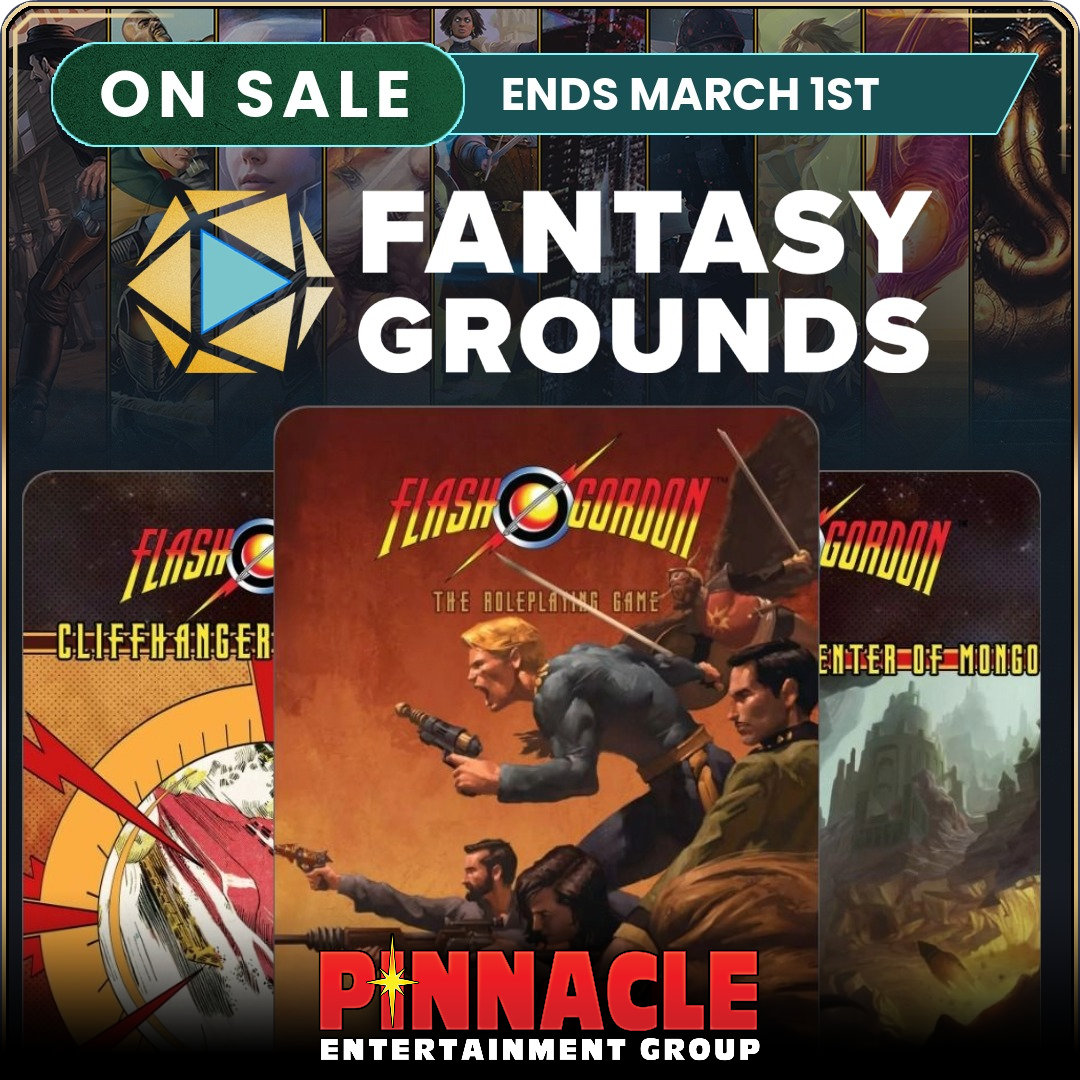 Flash Gordon™ for Savage Worlds on Sale on Fantasy Grounds & Steam
