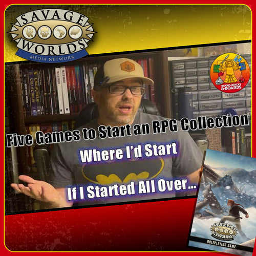 Savage Worlds Gets a Nod in the Latest Episode of Books, Bricks, & Boards