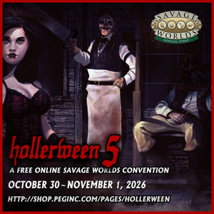 Hollerween 5: The Revenge of Our FREE Online Savage Worlds Convention