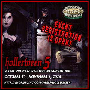 Hollerween 5 Online Convention is Now Ready for Player Event Sign Ups