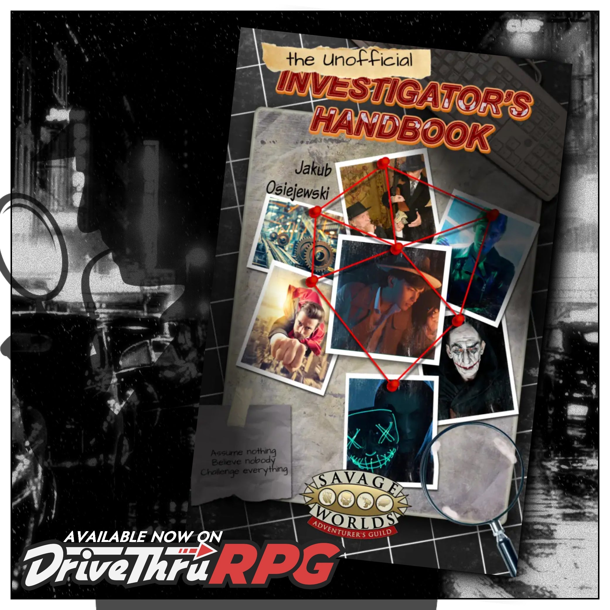 SWAG Spotlight – The Unofficial Investigator’s Handbook for Savage Worlds