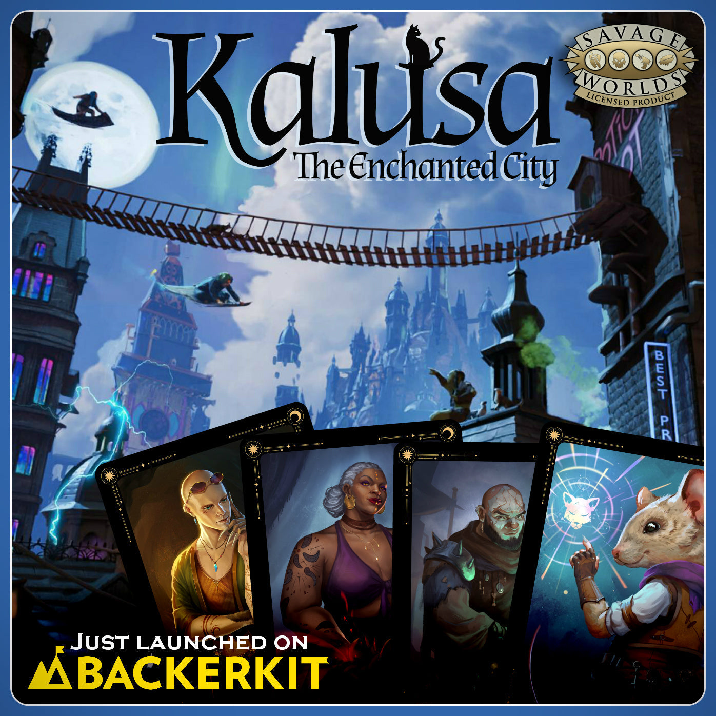 Licensee Spotlight – Kalusa: The Enchanted City for Savage Worlds