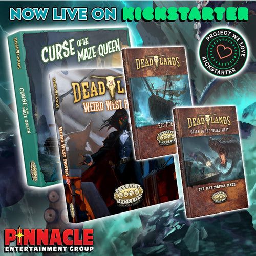 Deadlands: The Mysterious Maze Kickstarter Update – Week 2