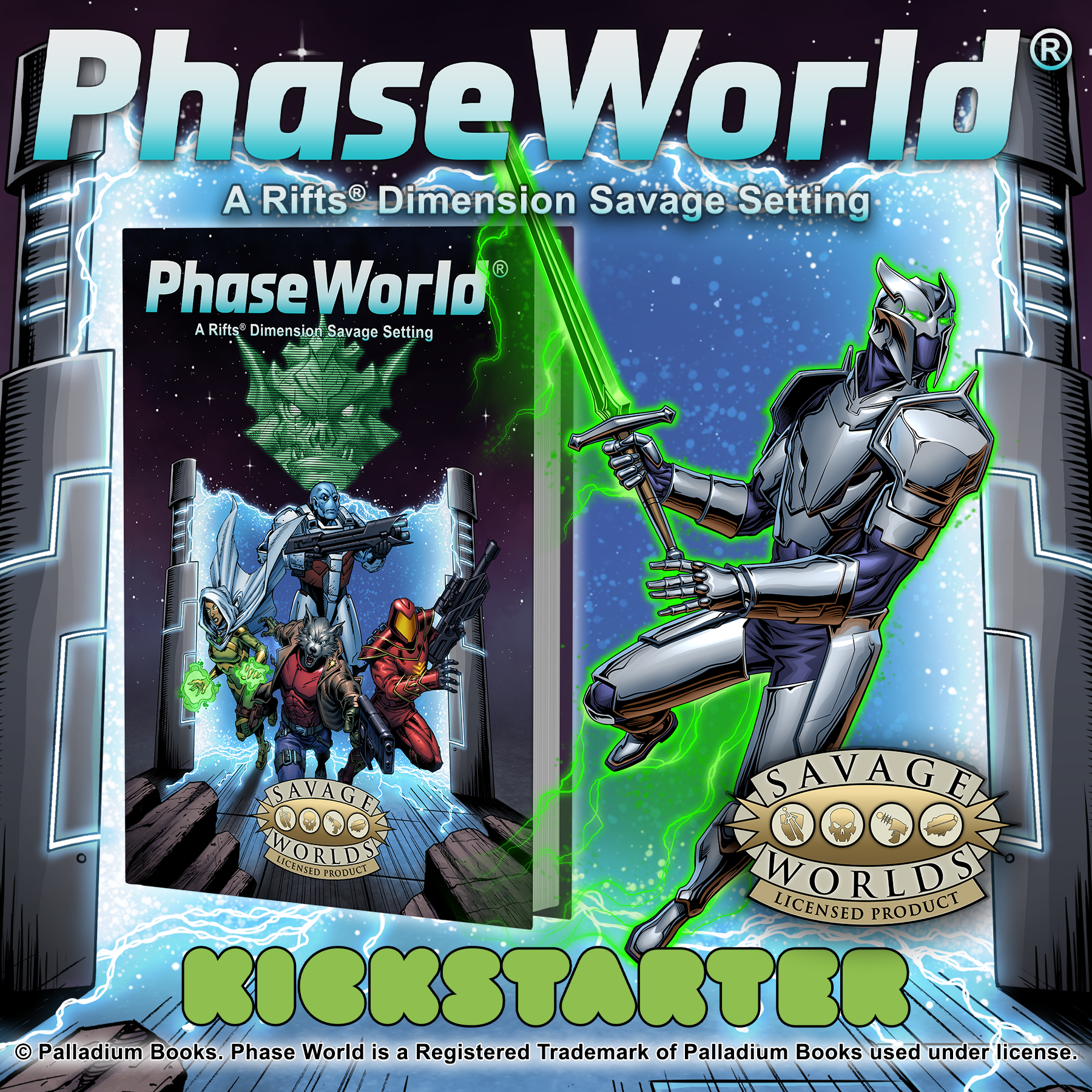 Licensee Spotlight: Rifts®: Phase World® for Savage Worlds