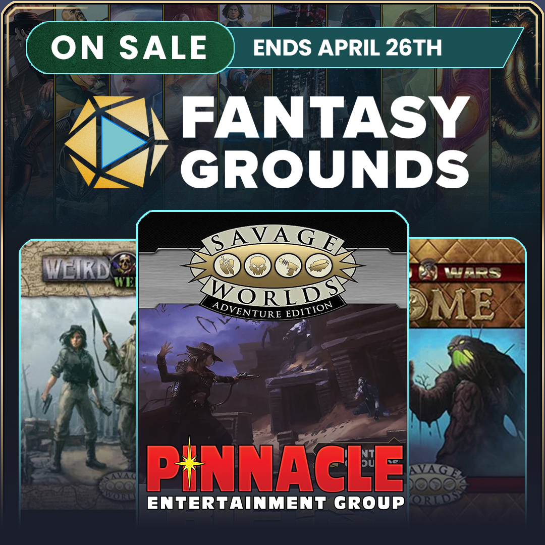 20% Off Weird Wars & More on Fantasy Grounds VTT