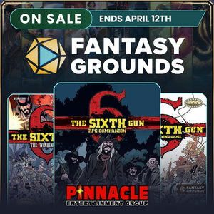 20% OFF The Sixth Gun for Savage Worlds for Steam & Fantasy Grounds