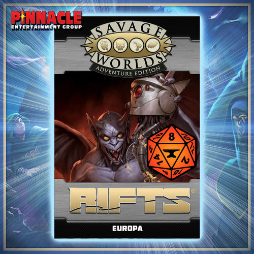 Now On Foundry VTT – Rifts® for Savage Worlds: Europa Virtual Box Set