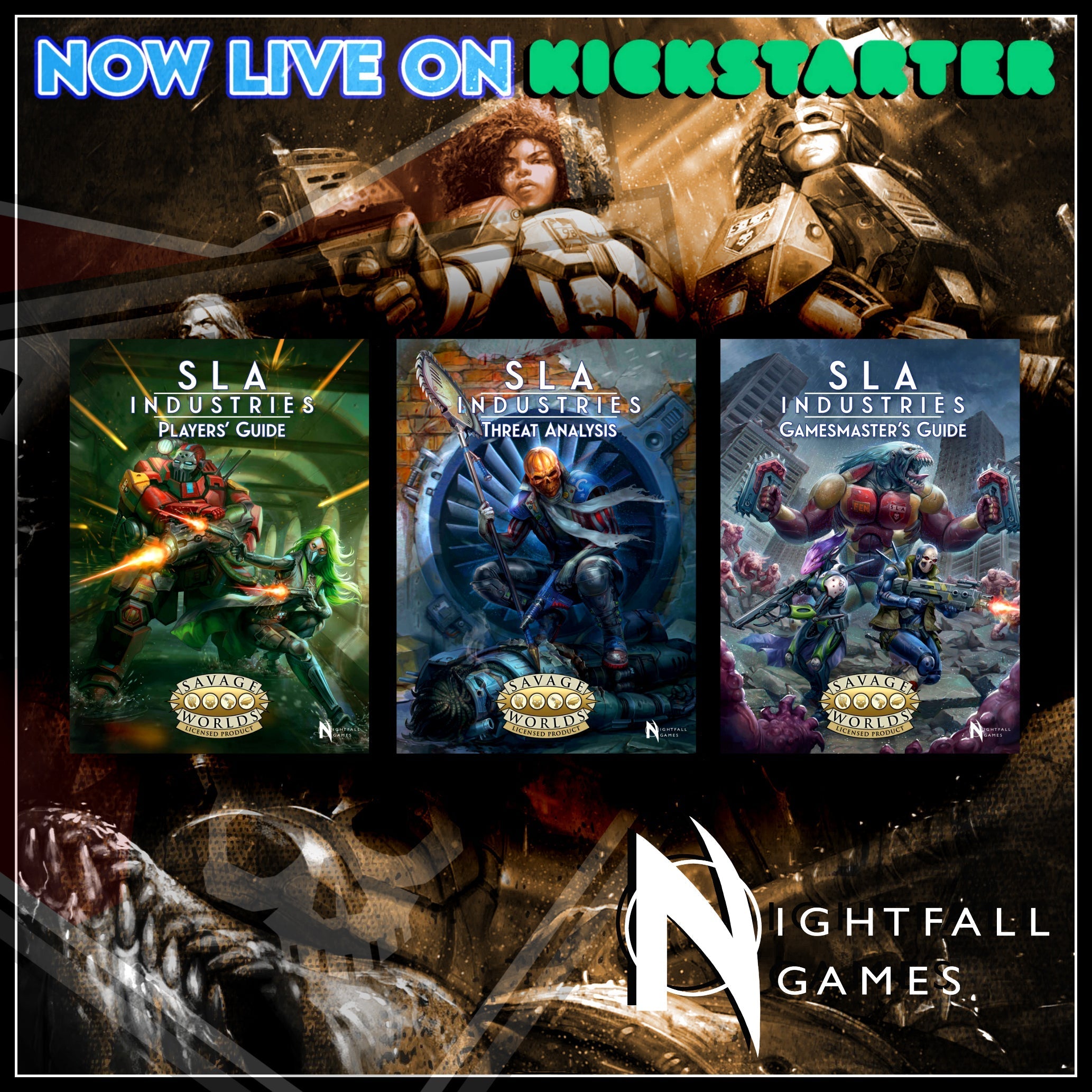 Licensee Spotlight: SLA Industries Comes to Savage Worlds