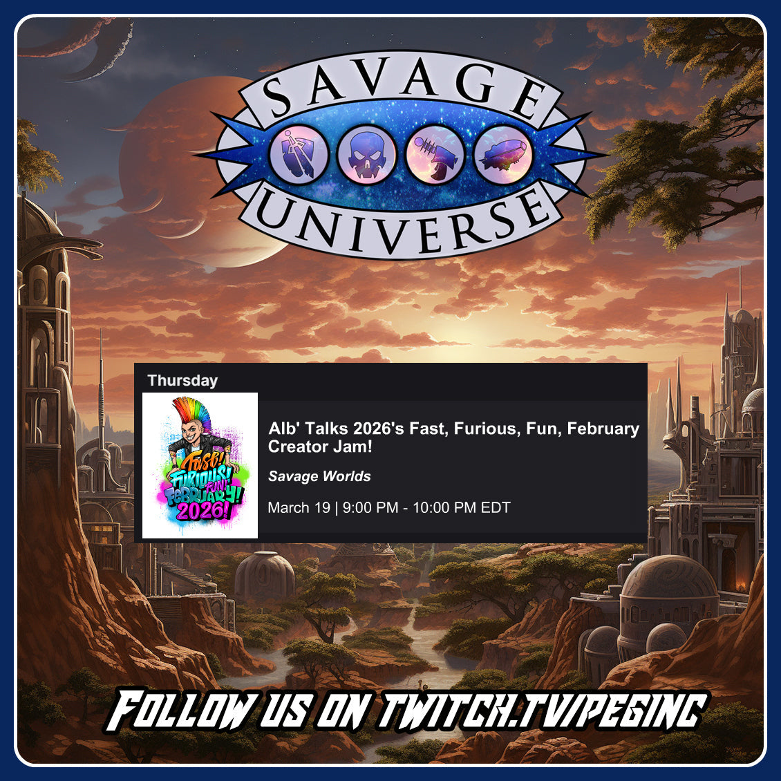 This Week in the SavageUniverse