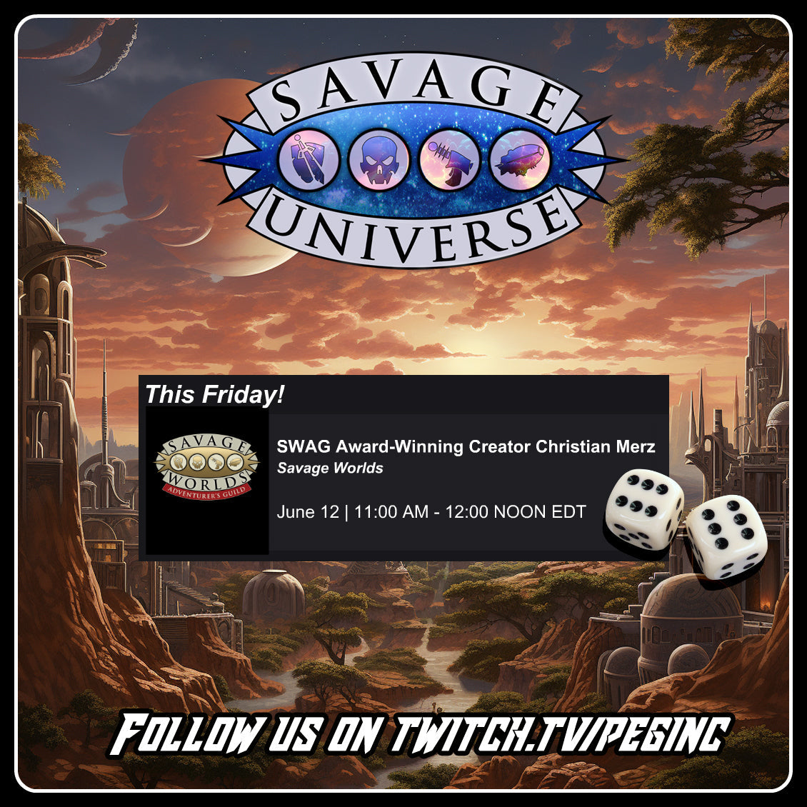 This Friday in the SavageUniverse