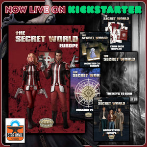 Licensee Spotlight: The Secret World – Europe for Savage Worlds on Kickstarter