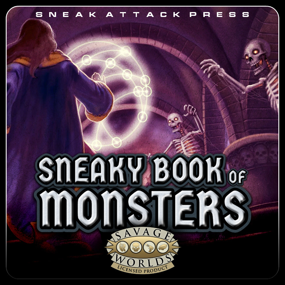 Licensee Spotlight: Sneaky Book of Monsters for Savage Worlds