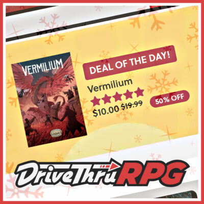 Licensee Spotlight: Vermilium for Savage Worlds is Deal of the Day