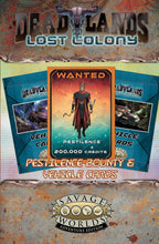 Deadlands: Lost Colony – Pestilence Bounty Card and Vehicle Cards - PDF