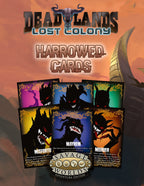 Deadlands: Lost Colony - Harrowed Cards - Print + PDF