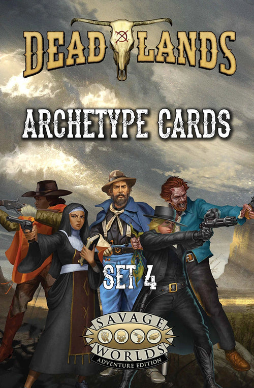 Deadlands: the Weird West - Hell on the High Plains Archetypes Set 4 - Print + PDF