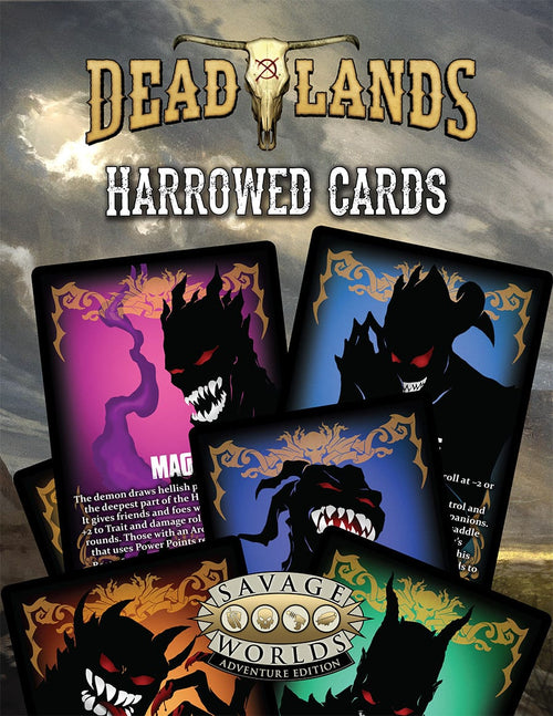 Deadlands: the Weird West Harrowed Cards - Print + PDF