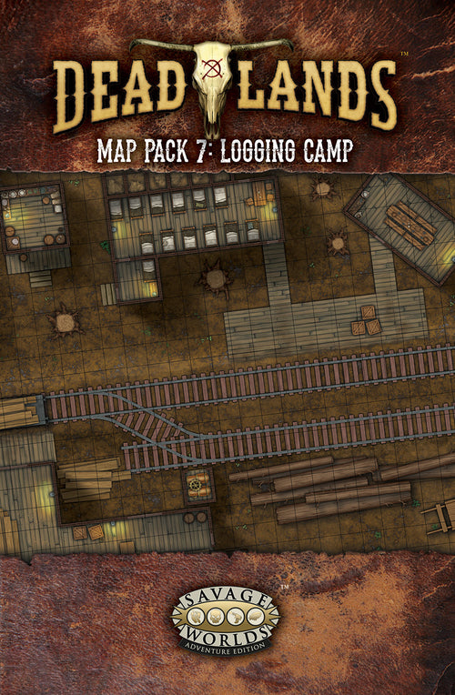 Deadlands: the Weird West Map Pack 7: Logging Camp - PDF