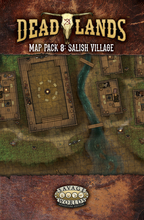 Deadlands: the Weird West Map Pack 8: Salish Village - PDF