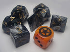 Deadlands 20th Anniversary Dice Set in Leather Bag