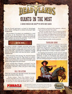 Deadlands: Weird West - Giants in the Mist One Sheet (PDF)
