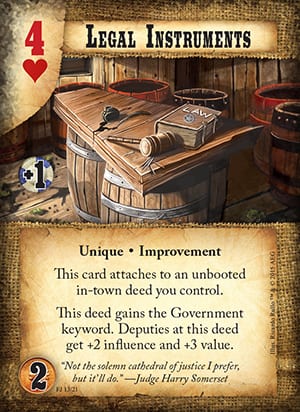 Doomtown Reloaded Saddlebag Expansion: Frontier Justice