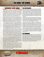 East Texas University - Too Ghoul for School One Sheet (PDF)