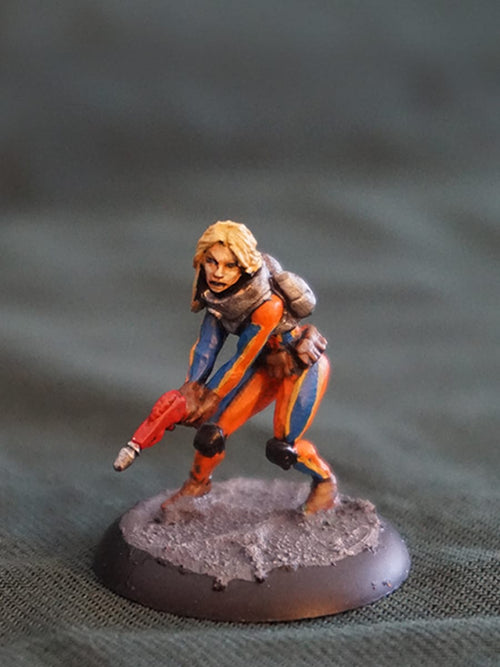 Fear Agent™ Miniature: Female Fear Agent