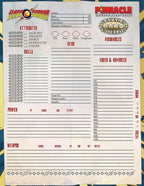 Flash Gordon™ RPG Character Sheets (PDF)