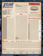 Fear Agent™ RPG Character Sheet