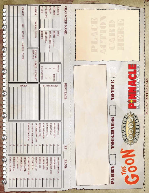 The Goon™ RPG Table Tent (PDF)