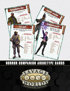 Horror Archetype Cards Standard Boxed Set (SWADE) - PDF