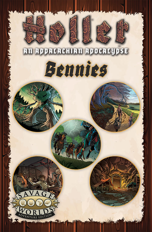 Holler: An Appalachian Apocalypse - Bennies (Set of 25)