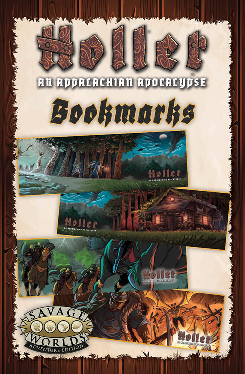 Holler: An Appalachian Apocalypse - Bookmarks (Set of 4) - Print + PDF