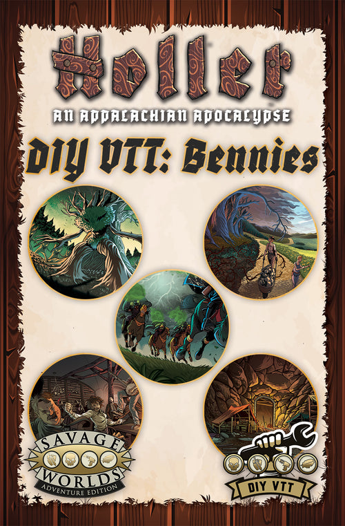 Holler: An Appalachian Apocalypse - DIY VTT Bennies