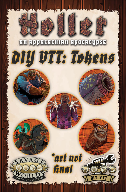 Holler: An Appalachian Apocalypse - DIY VTT Tokens