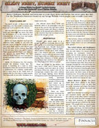 Deadlands Classic One Sheet - Silent Night, Hungry Night