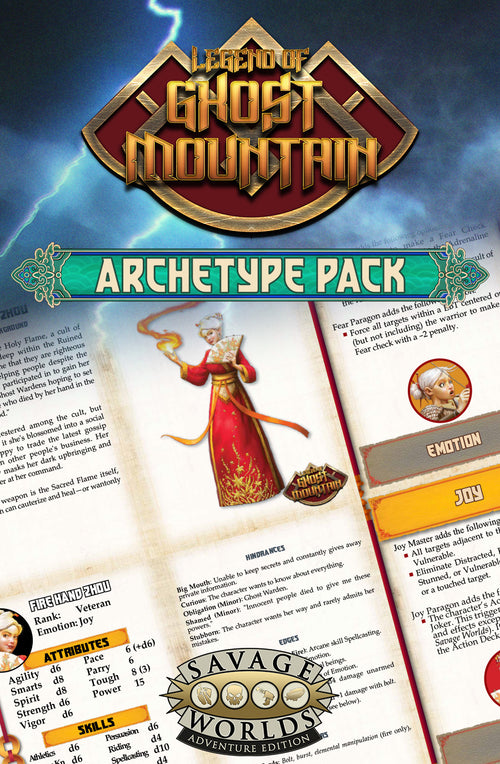 Legend of Ghost Mountain Archetype Pack - Print + PDF