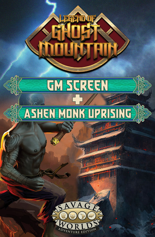 Legend of Ghost Mountain GM Screen + Adventure - Print + PDF